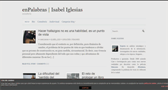 Desktop Screenshot of enpalabras.com
